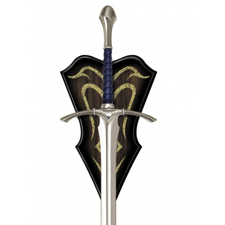 Réplica Espada Glamdring Gandalf de 121 cm con expositor de madera