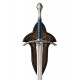 Réplique épée Glamdring du Hobbit avec présentoir