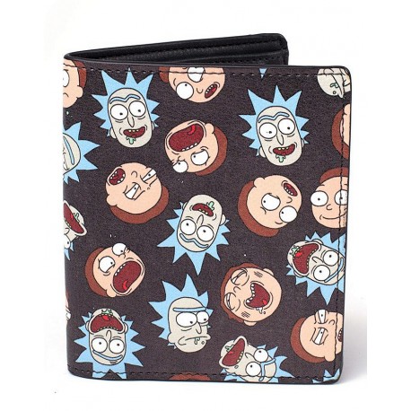 Cartera Rick y Morty Faces