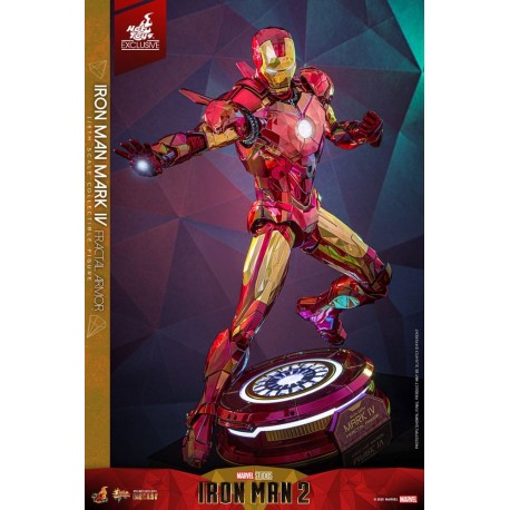 Figura exclusiva Iron Man Mark VI Fractal Armor de 33 cm