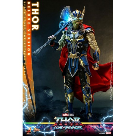 Figura articulada de Thor con luz y accesorios
