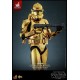 Figurine exclusive Clone Trooper dorée de 30 cm de Star Wars