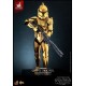Figurine exclusive Clone Trooper dorée de 30 cm de Star Wars