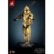 Figurine exclusive Clone Trooper dorée de 30 cm de Star Wars
