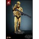 Figurine exclusive Clone Trooper dorée de 30 cm de Star Wars