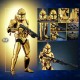Figurine exclusive Clone Trooper dorée de 30 cm de Star Wars