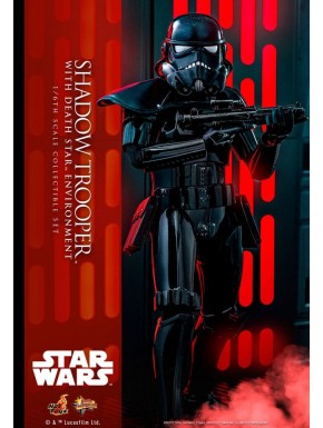 Figura Star Wars Shadow Trooper 30 cm con entorno