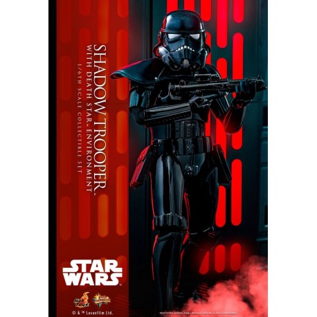Figura Star Wars Shadow Trooper 30 cm con entorno