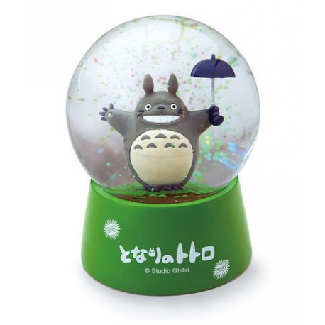 Ball of snow Totoro with Umbrella Ghibli