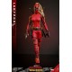 Figura Ladypool 1/6 de 30 cm con traje rojo y negro