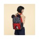 Mochila Disney de nylon con diseño de Mickey Mouse y orejas tridimensionales