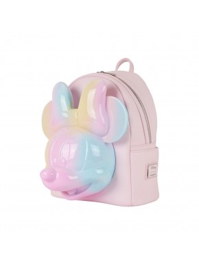 Mochila Minnie Mouse Tie Dye Loungefly en cuero PU