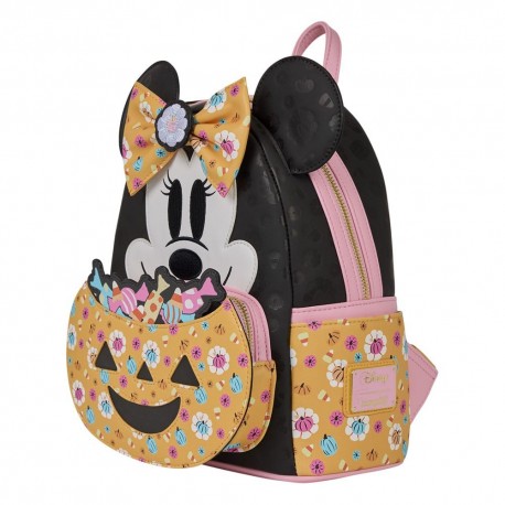 Mochila Mini Minnie Mouse Pumpkin de Disney by Loungefly