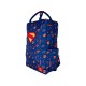 Mochila Superman azul de nylon con estampados de DC Comics