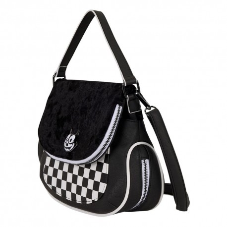 Sac bandoulière Loungefly Felix the Cat en noir et blanc