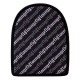 Mochila preta Mini Insert Organizer Loungefly com logo repetido