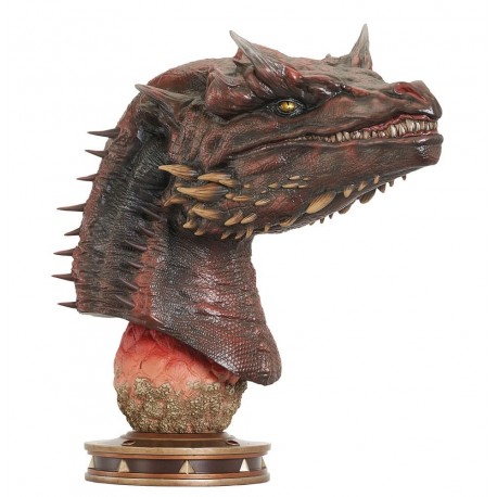 Busto de Caraxes de Juego de Tronos de 30 cm