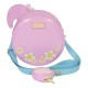 Bolsa transversal rosa com design de flamingo e flores da Loungefly