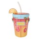 Bolsa transversal colorida Loungefly Tropical Drink