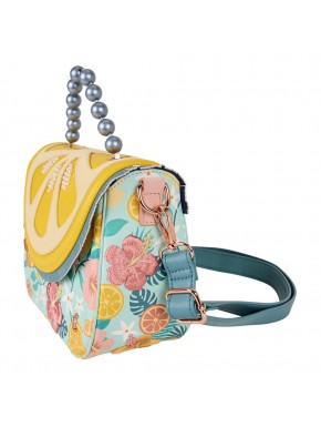 Loungefly bolsa transversal Lemon com design floral e de limão em poliéster