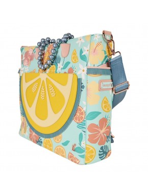 Bolsa conversível Loungefly com design de limões e flores