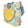 Bolsa de Lona Conversível Limão Loungefly 30x13x36 cm