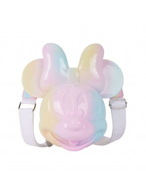 Bolsa tiracolo Loungefly Minnie Mouse Tie Dye em tons pastéis