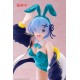 Figura de PVC de Rem en versión conejo con chaqueta de 18 cm