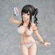 Estatua Kaede PVC en bikini blanco de 25 cm