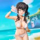 Estatua Kaede PVC en bikini blanco de 25 cm