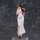 Estatua PVC Mai Okuma vestido chino blanco 26 cm