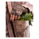 Estatua de Radagast de El Señor de los Anillos pintada a mano