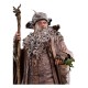 Estatua de Radagast de El Señor de los Anillos pintada a mano