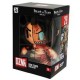 Pelúcia Eren Yeager Titan Edition em caixa de exibição