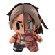 Pelúcia Eren Yeager Titan Edition em caixa de exibição