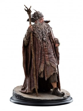 Estatua de Radagast de El Señor de los Anillos pintada a mano