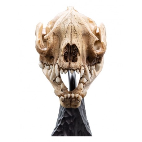 Estatua cráneo de Warg de El Señor de los Anillos por WETA