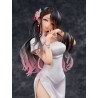 Estátua PVC Mai Okuma Vestido Chinês 26 cm - Original Illustration