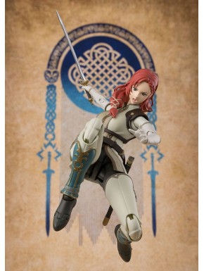 Figura articulada Hera Shieldmaiden Rohan con espada de 18 cm