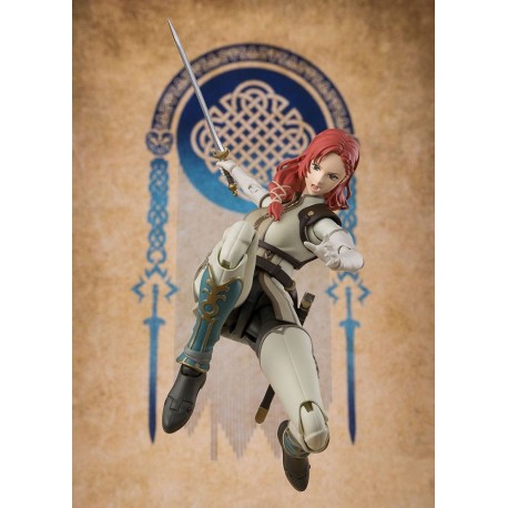 Figura articulada Hera Shieldmaiden Rohan con espada de 18 cm