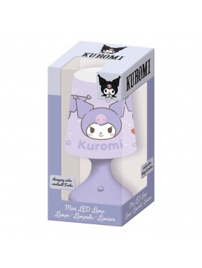 Lámpara LED Kuromi de Sanrio en caja