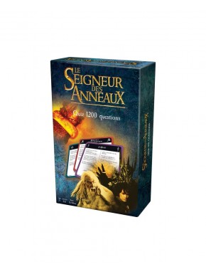 Caja de juego de mesa El Señor de los Anillos Quiz en francés
