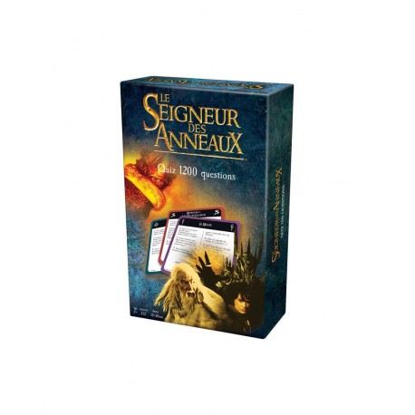 Caja de juego de mesa El Señor de los Anillos Quiz en francés