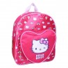 Mochila Sanrio Hello Kitty Coração Arco-Íris - 30 cm