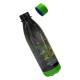 Botella Tortugas Ninja de 700 ml con personajes y fondo oscuro