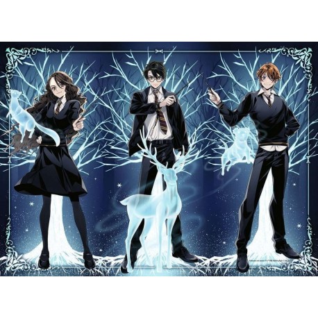 Puzzle Harry Potter Glow-in-the-Dark con Patronus de 500 piezas