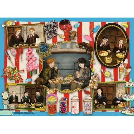 Puzzle XXL Harry Potter dulces mágicos, 200 piezas