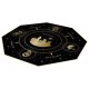 Felpudo Harry Potter 100x100 cm con emblemas de Hogwarts