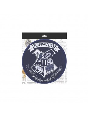 Alfombrilla redonda Harry Potter con escudo de Hogwarts