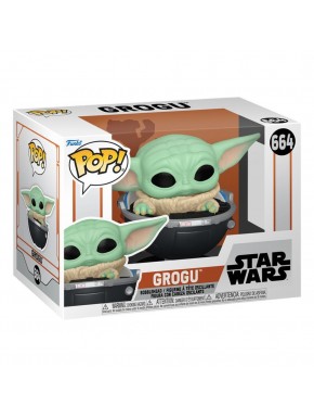 Figura POP! Vinyl Grogu de 9 cm en su caja